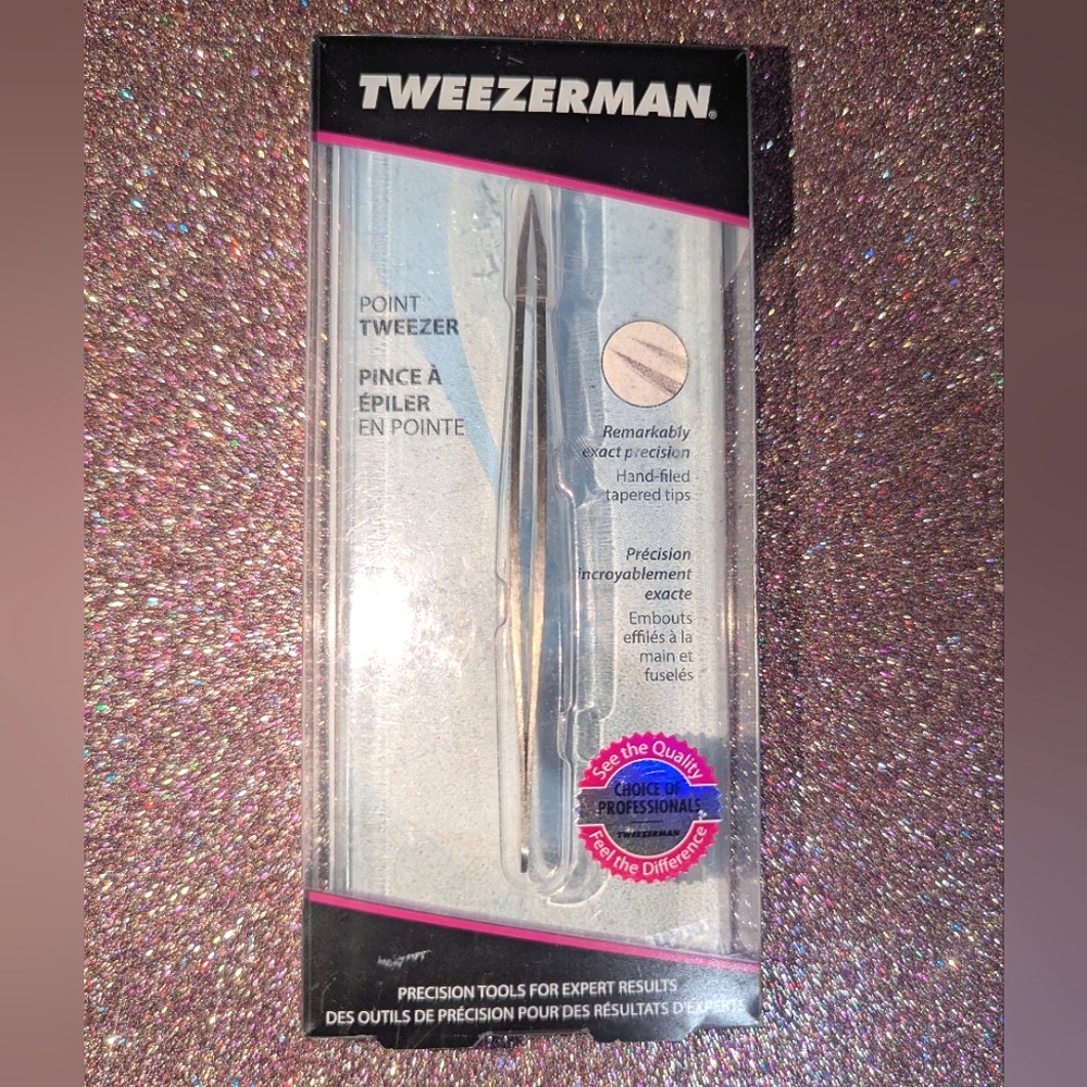 Tweezerman Silver Point Tweezer FULL SIZE